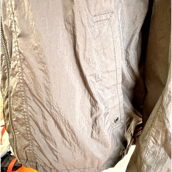 Cole Haan Men's Hooded Jacket SZ M Black Lined Windbreaker Soft Hooded Full Zip - Picture 3 of 16